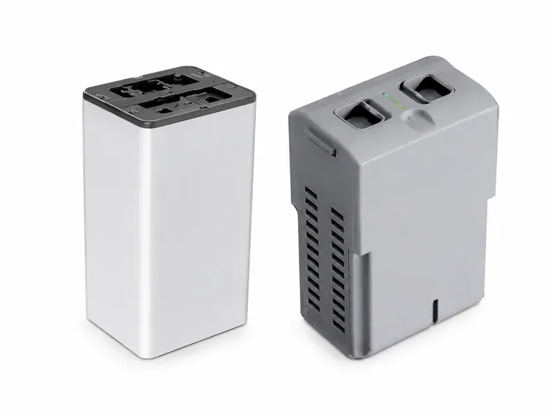 75V 与 78.75V 智能机器人电池模组产品图，适用于全球供货的高安全装备项目，展示模块化外壳与 BMS 接口